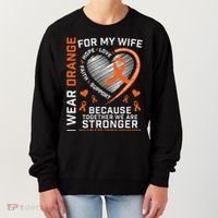 Ms Wife Multiple Sclerosis Ms Awareness Women's Sweatshirt thumb 0