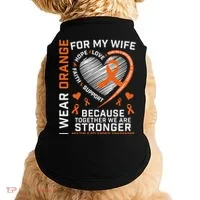 Ms Wife Multiple Sclerosis Ms Awareness Doggie Tank thumb 0