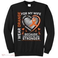 Ms Wife Multiple Sclerosis Ms Awareness Sweatshirt thumb 0