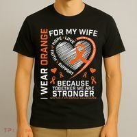 Ms Wife Multiple Sclerosis Ms Awareness T-Shirt thumb 3