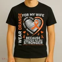 Ms Wife Multiple Sclerosis Ms Awareness T-Shirt thumb 3