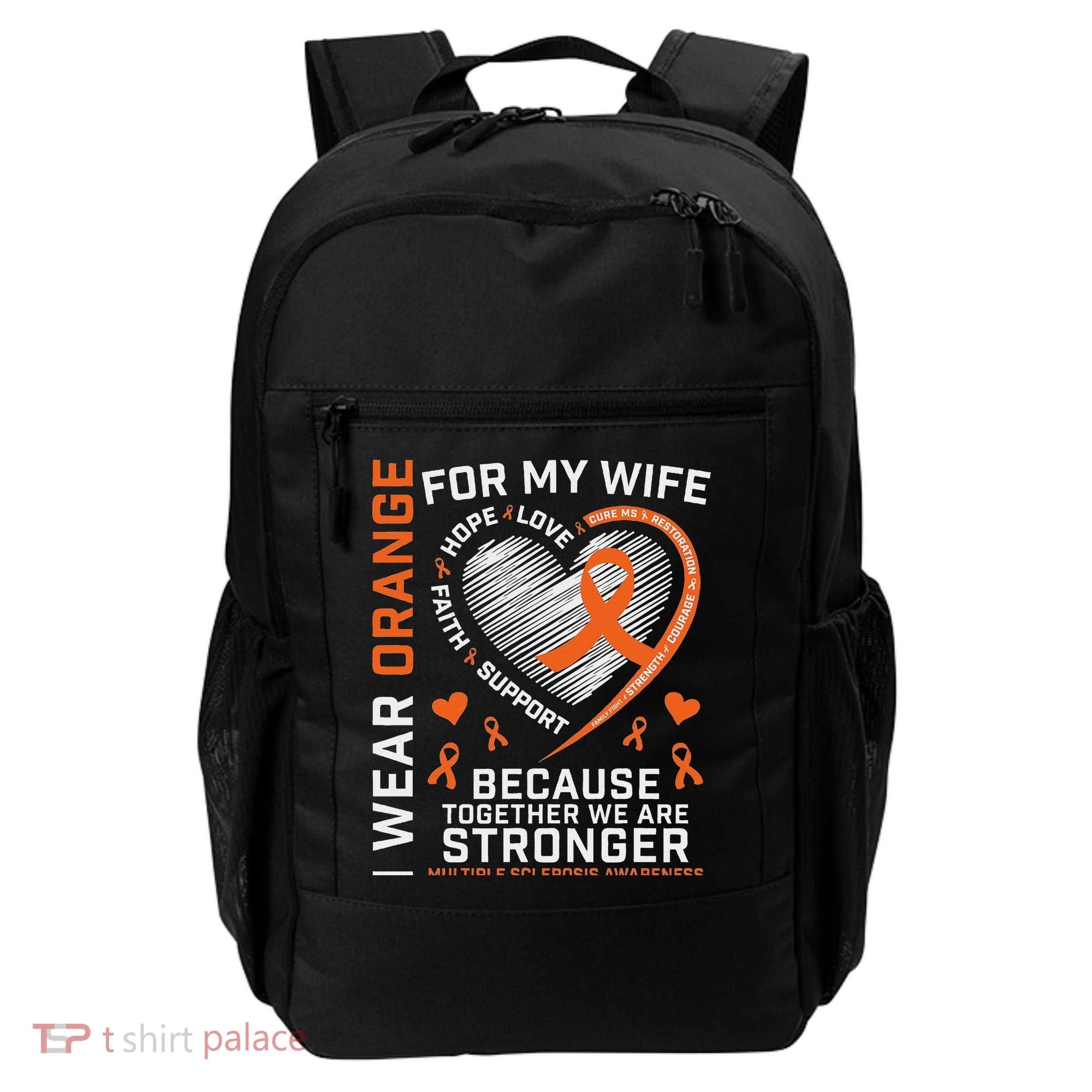 Ms Wife Multiple Sclerosis Ms Awareness Backpack