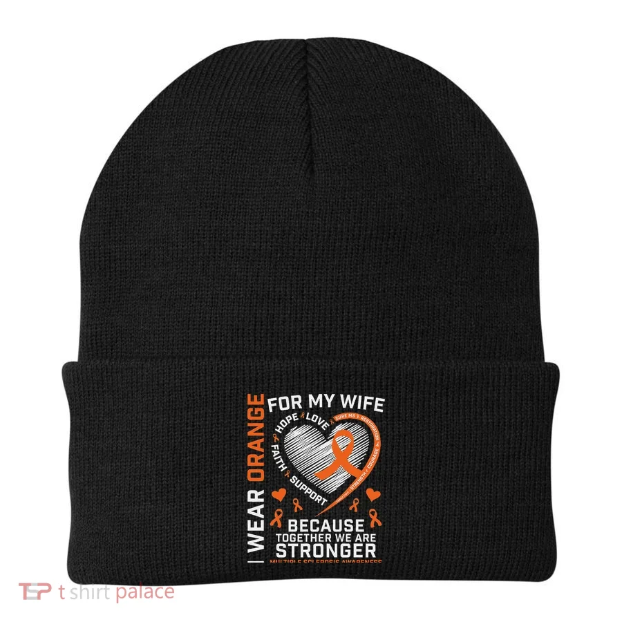 Ms Wife Multiple Sclerosis Ms Awareness Beanie