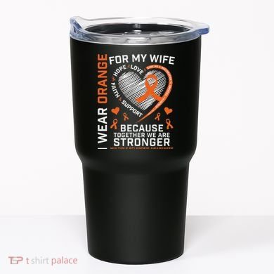 Ms Wife Multiple Sclerosis Ms Awareness Tumbler