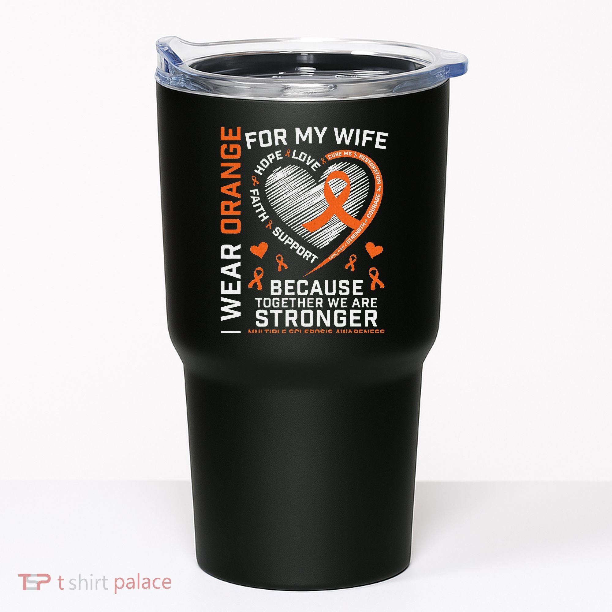 Ms Wife Multiple Sclerosis Ms Awareness Tumbler