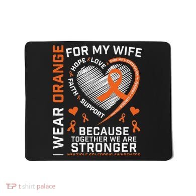 Ms Wife Multiple Sclerosis Ms Awareness Mousepad