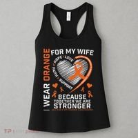 Ms Wife Multiple Sclerosis Ms Awareness Women's Tank Top thumb 3