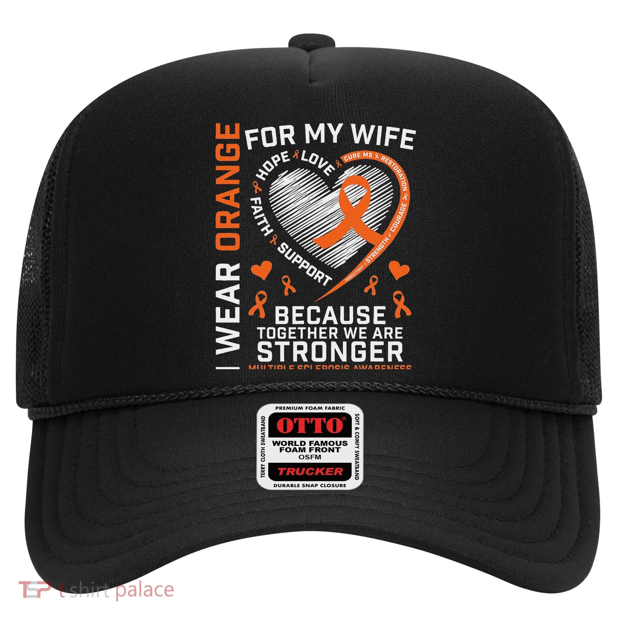 Ms Wife Multiple Sclerosis Ms Awareness Hat