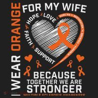 Ms Wife Multiple Sclerosis Ms Awareness Hat thumb 2