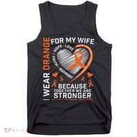 Ms Wife Multiple Sclerosis Ms Awareness Tank Top thumb 0