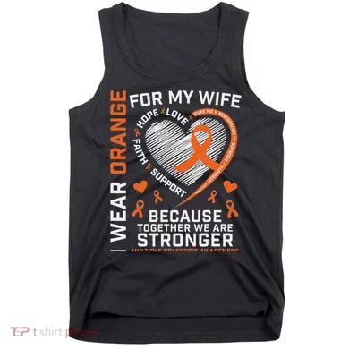 Ms Wife Multiple Sclerosis Ms Awareness Tank Top