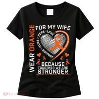 Ms Wife Multiple Sclerosis Ms Awareness Women's T-Shirt thumb 0