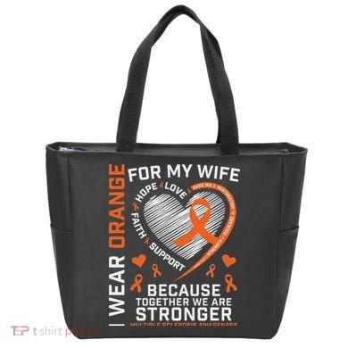 Ms Wife Multiple Sclerosis Ms Awareness Tote Bag