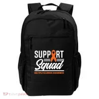 Ms Warrior Ms Support Squad Multiple Sclerosis Awareness Cute Gift Backpack thumb 0