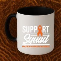 Ms Warrior Ms Support Squad Multiple Sclerosis Awareness Cute Gift Coffee Mug thumb 2