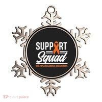 Ms Warrior Ms Support Squad Multiple Sclerosis Awareness Cute Gift Ornament thumb 0