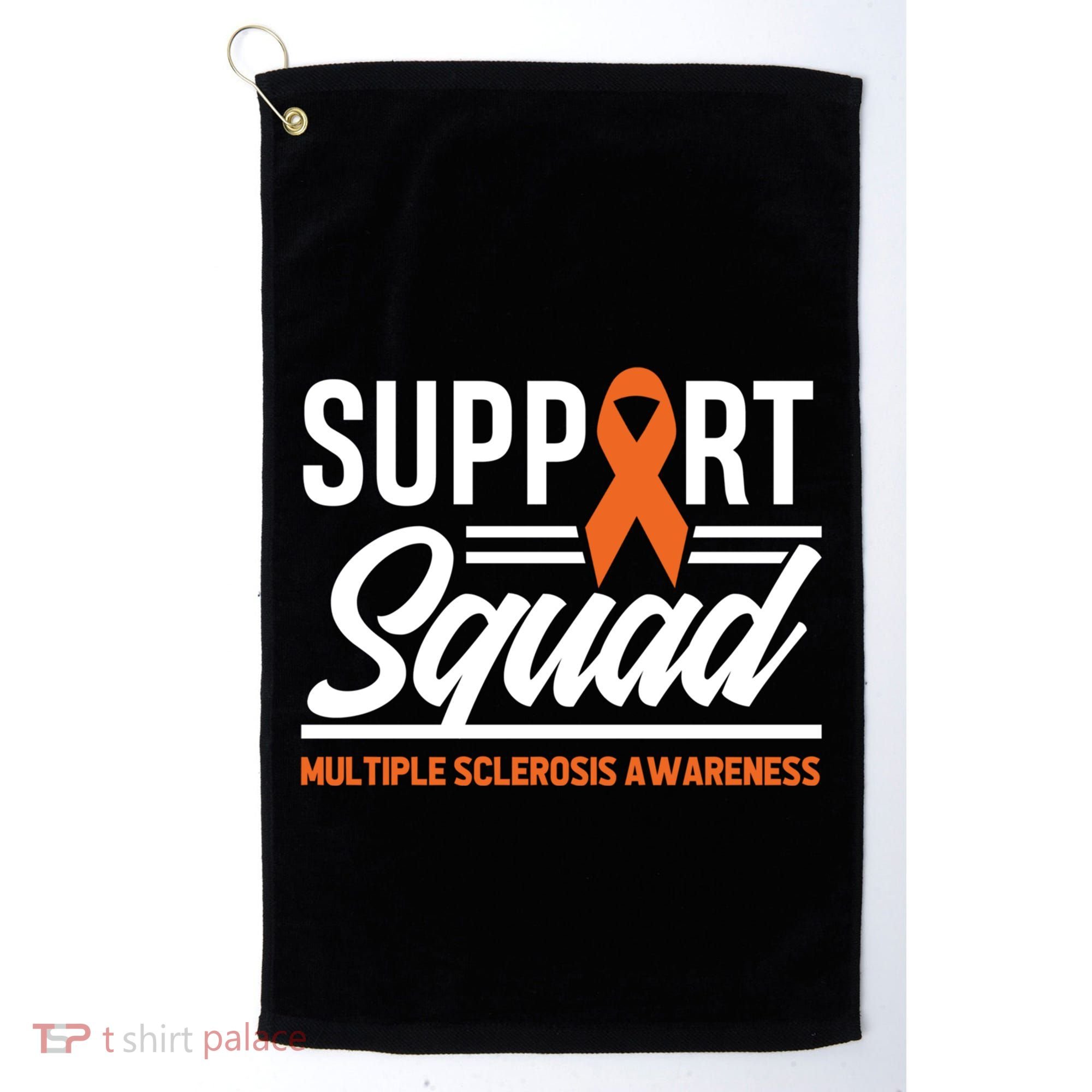 Ms Warrior Ms Support Squad Multiple Sclerosis Awareness Cute Gift Golf Towel