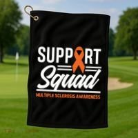 Ms Warrior Ms Support Squad Multiple Sclerosis Awareness Cute Gift Golf Towel thumb 1