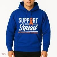 Ms Warrior Ms Support Squad Multiple Sclerosis Awareness Cute Gift Hoodie thumb 2