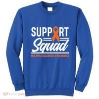 Ms Warrior Ms Support Squad Multiple Sclerosis Awareness Cute Gift Sweatshirt thumb 0