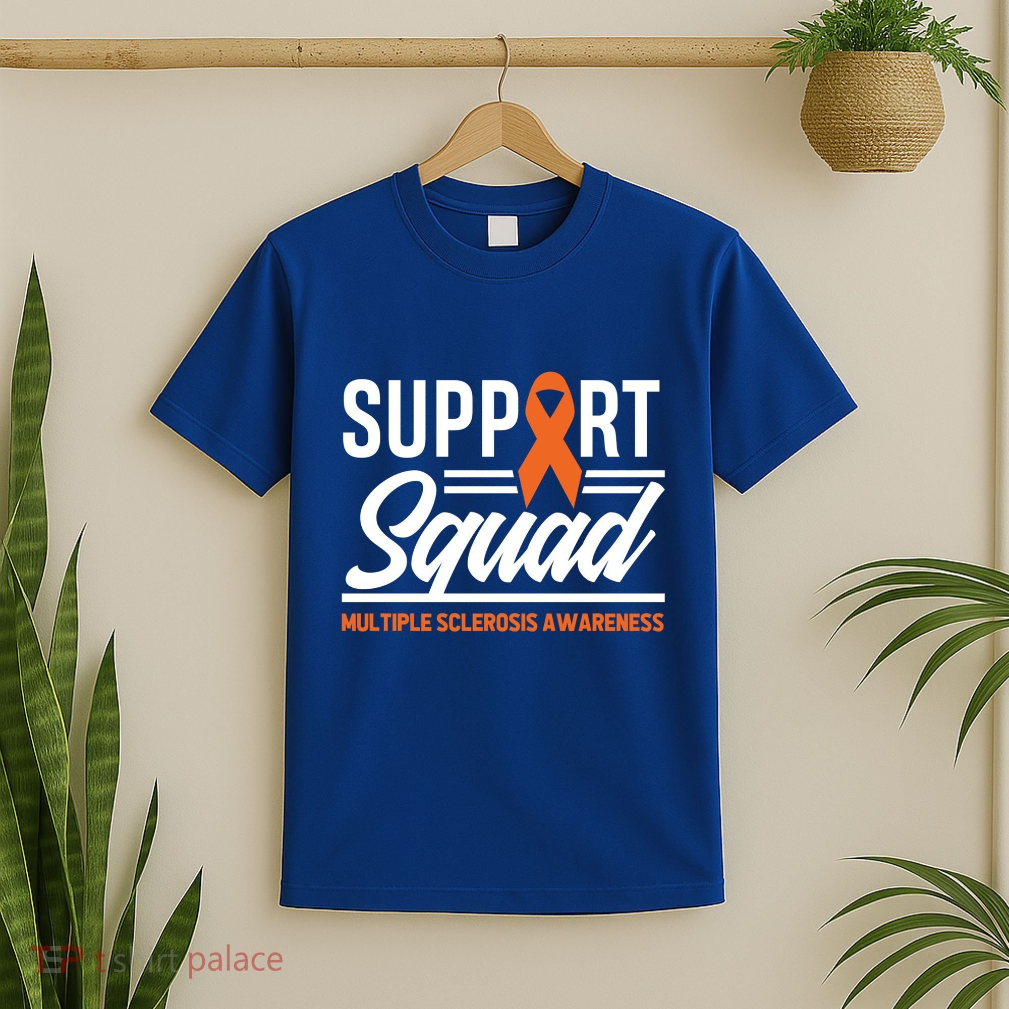 Ms Warrior Ms Support Squad Multiple Sclerosis Awareness Cute Gift T-Shirt