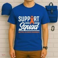 Ms Warrior Ms Support Squad Multiple Sclerosis Awareness Cute Gift T-Shirt thumb 6