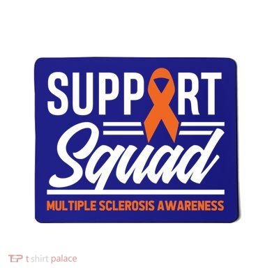 Ms Warrior Ms Support Squad Multiple Sclerosis Awareness Cute Gift Mousepad