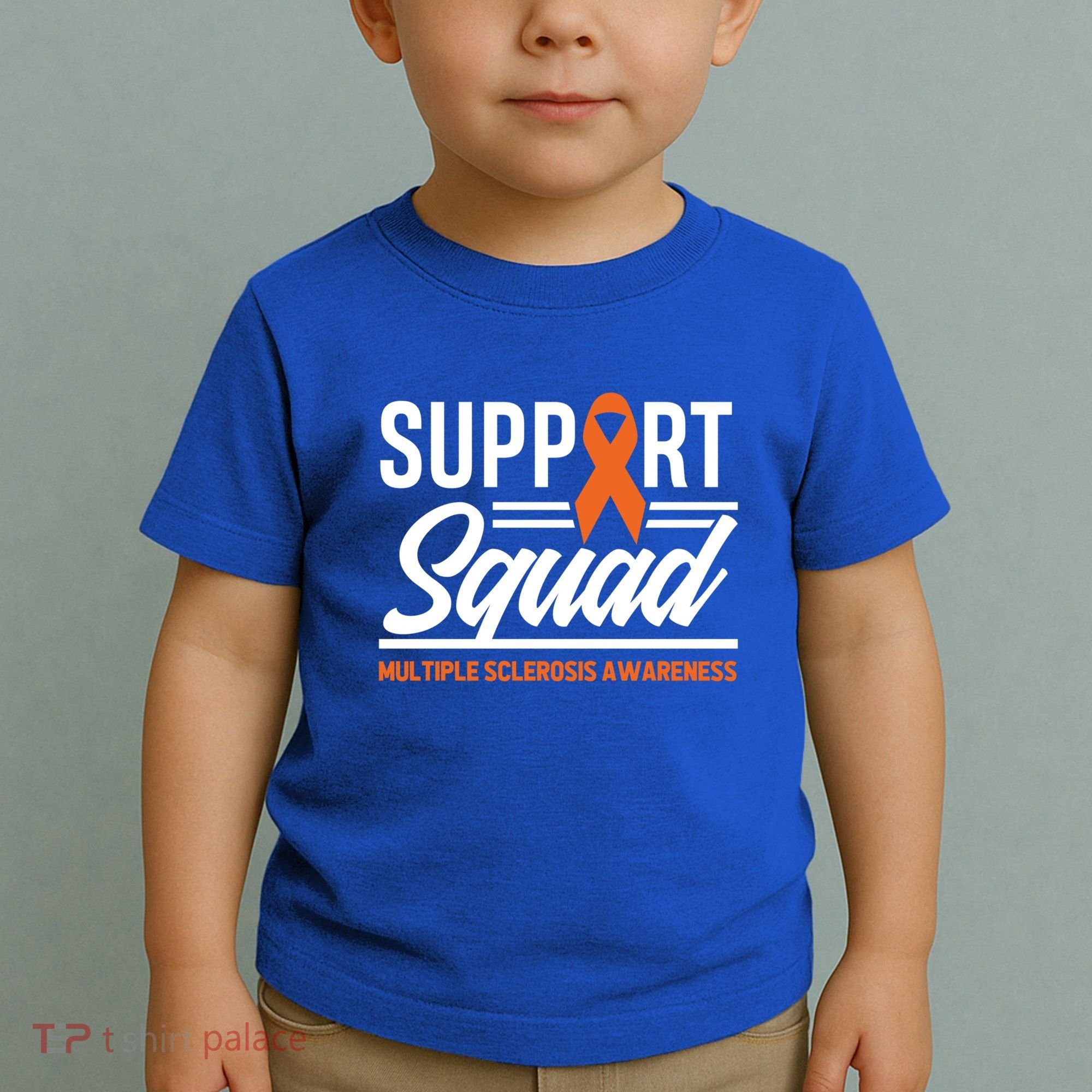 Ms Warrior Ms Support Squad Multiple Sclerosis Awareness Cute Gift Toddler T-Shirt