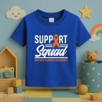 Ms Warrior Ms Support Squad Multiple Sclerosis Awareness Cute Gift Toddler T-Shirt thumb 3