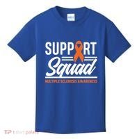 Ms Warrior Ms Support Squad Multiple Sclerosis Awareness Cute Gift Kids T-Shirt thumb 0