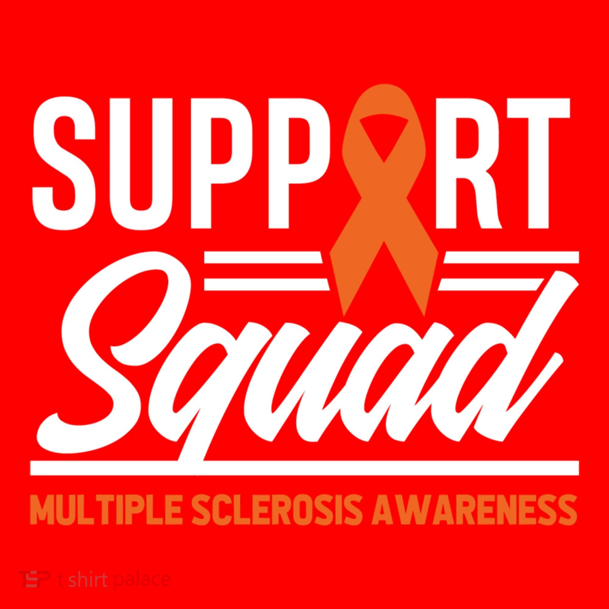 Ms Warrior Ms Support Squad Multiple Sclerosis Awareness Cute Gift Santa Hat
