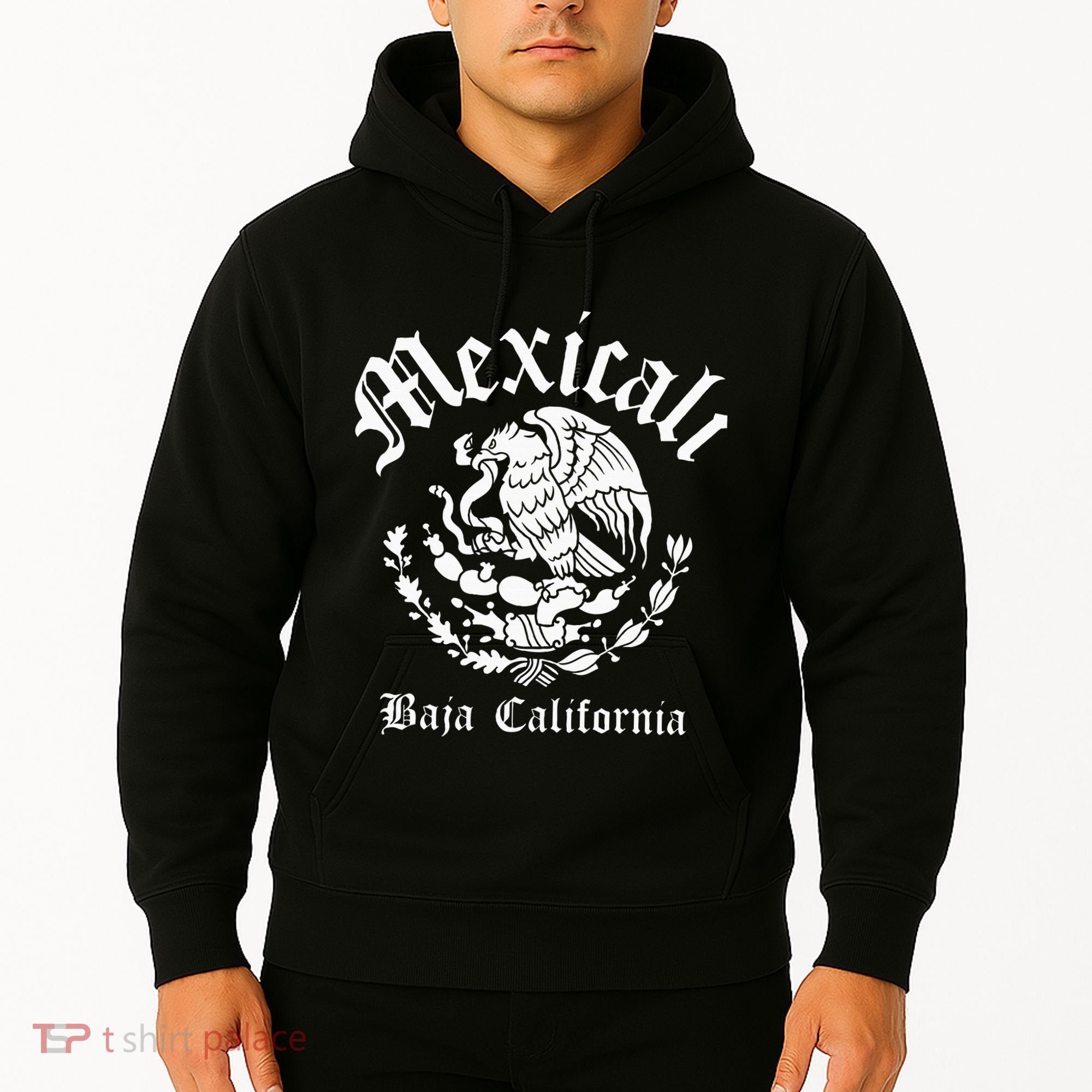 Mexicali With Mexican Emblem Mexicali Hoodie