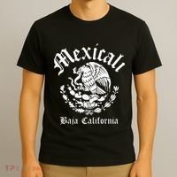 Mexicali With Mexican Emblem Mexicali T-Shirt thumb 3
