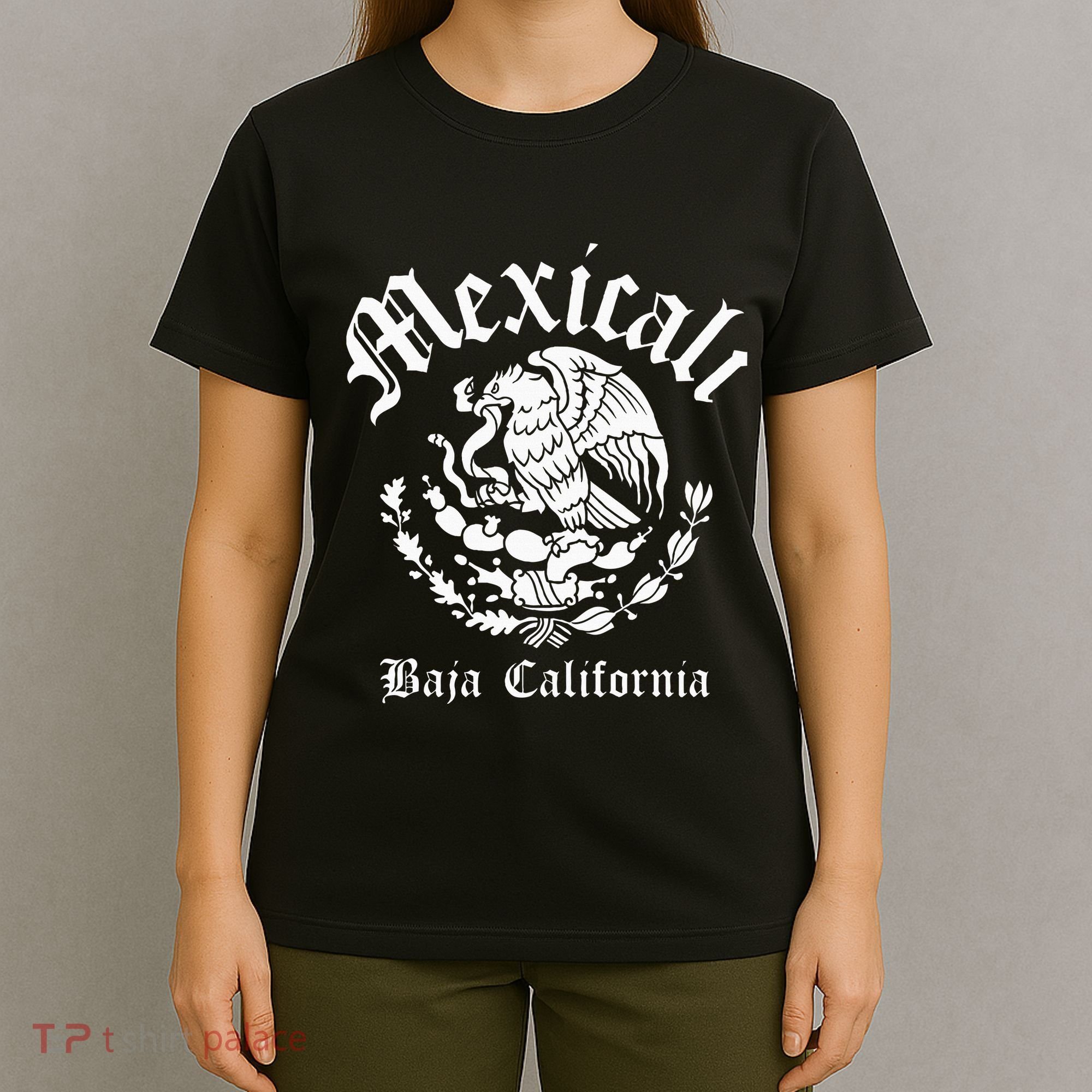 Mexicali With Mexican Emblem Mexicali T-Shirt