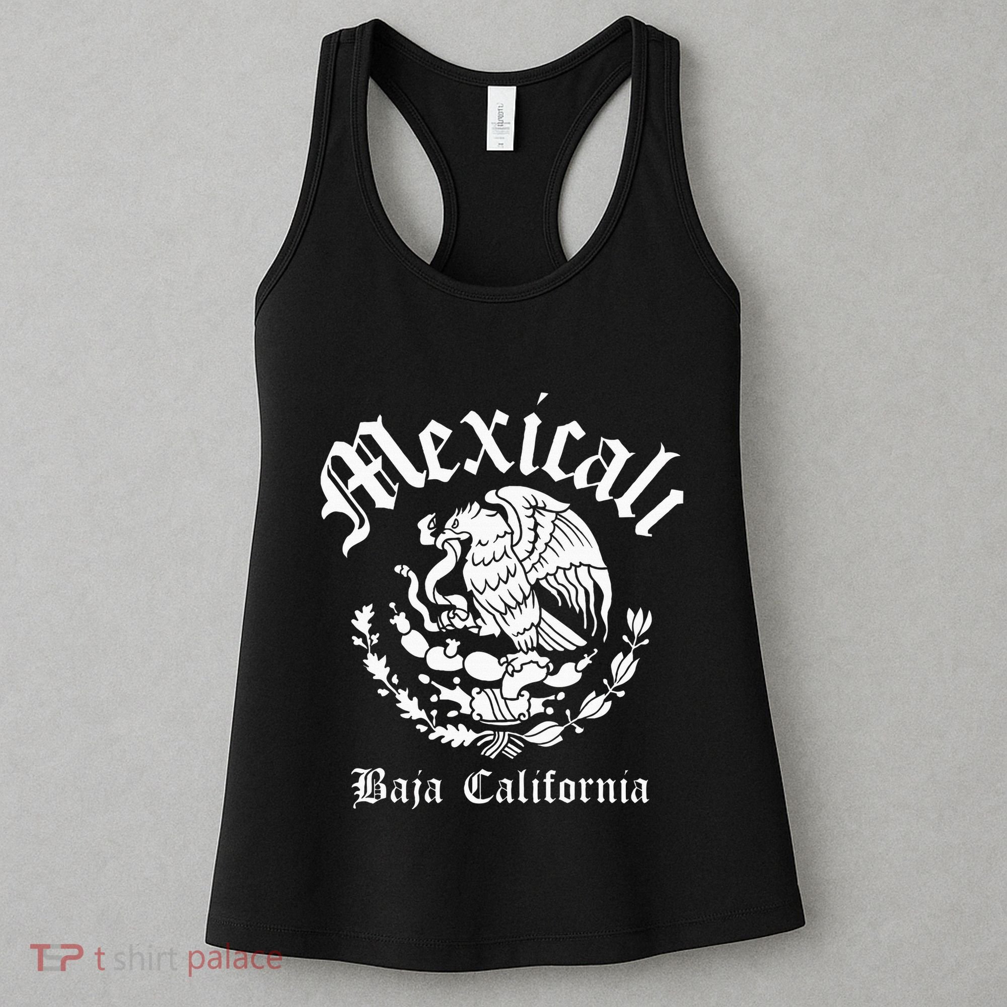 Mexicali With Mexican Emblem Mexicali Women's Tank Top