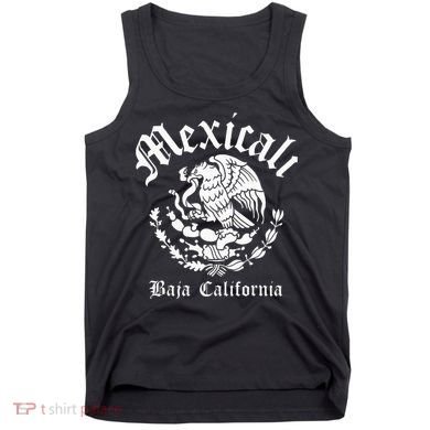 Mexicali With Mexican Emblem Mexicali Tank Top