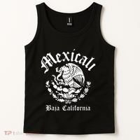 Mexicali With Mexican Emblem Mexicali Tank Top thumb 2