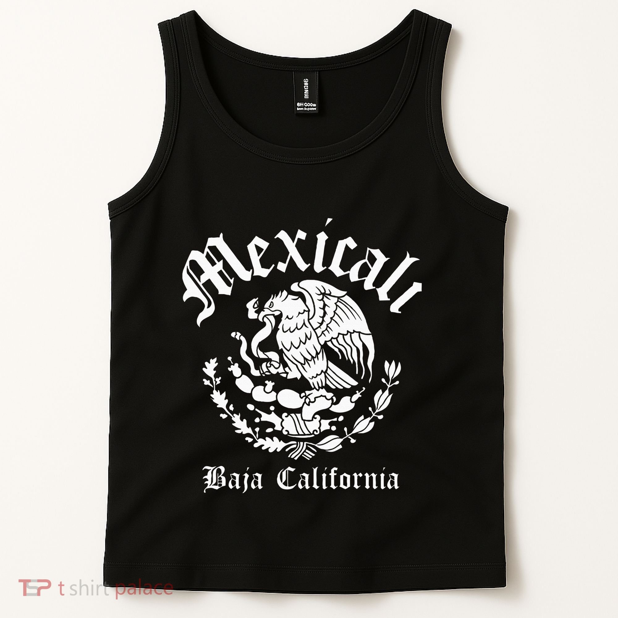 Mexicali With Mexican Emblem Mexicali Tank Top