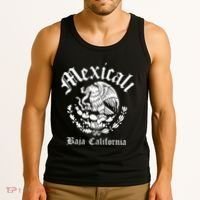 Mexicali With Mexican Emblem Mexicali Tank Top thumb 3