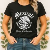 Mexicali With Mexican Emblem Mexicali Women's T-Shirt thumb 2