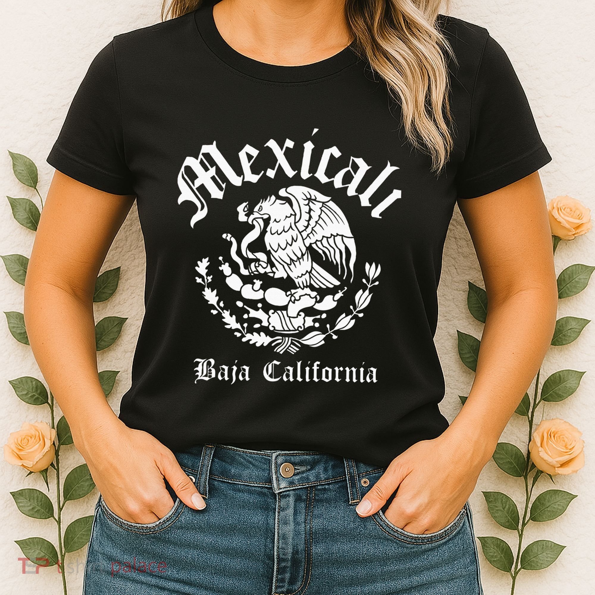 Mexicali With Mexican Emblem Mexicali Women's T-Shirt