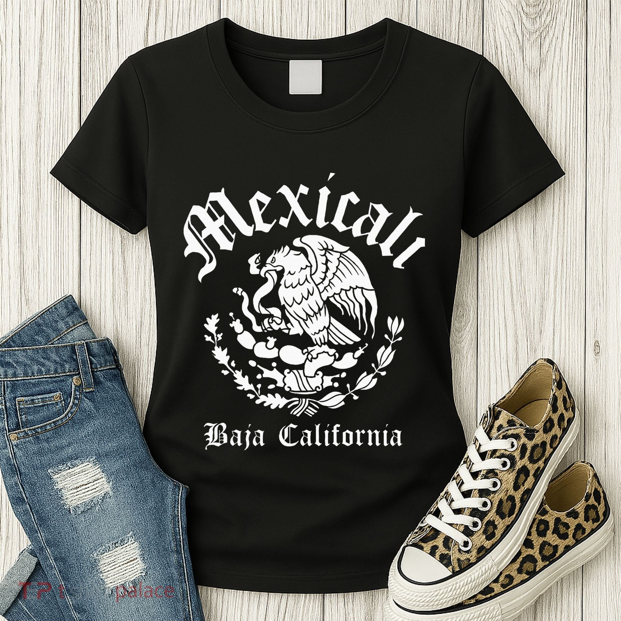 Mexicali With Mexican Emblem Mexicali Women's T-Shirt