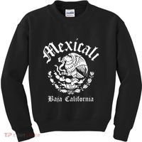 Mexicali With Mexican Emblem Mexicali Kids Sweatshirt thumb 0