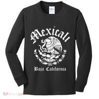 Mexicali With Mexican Emblem Mexicali Kids Long Sleeve Shirt thumb 0