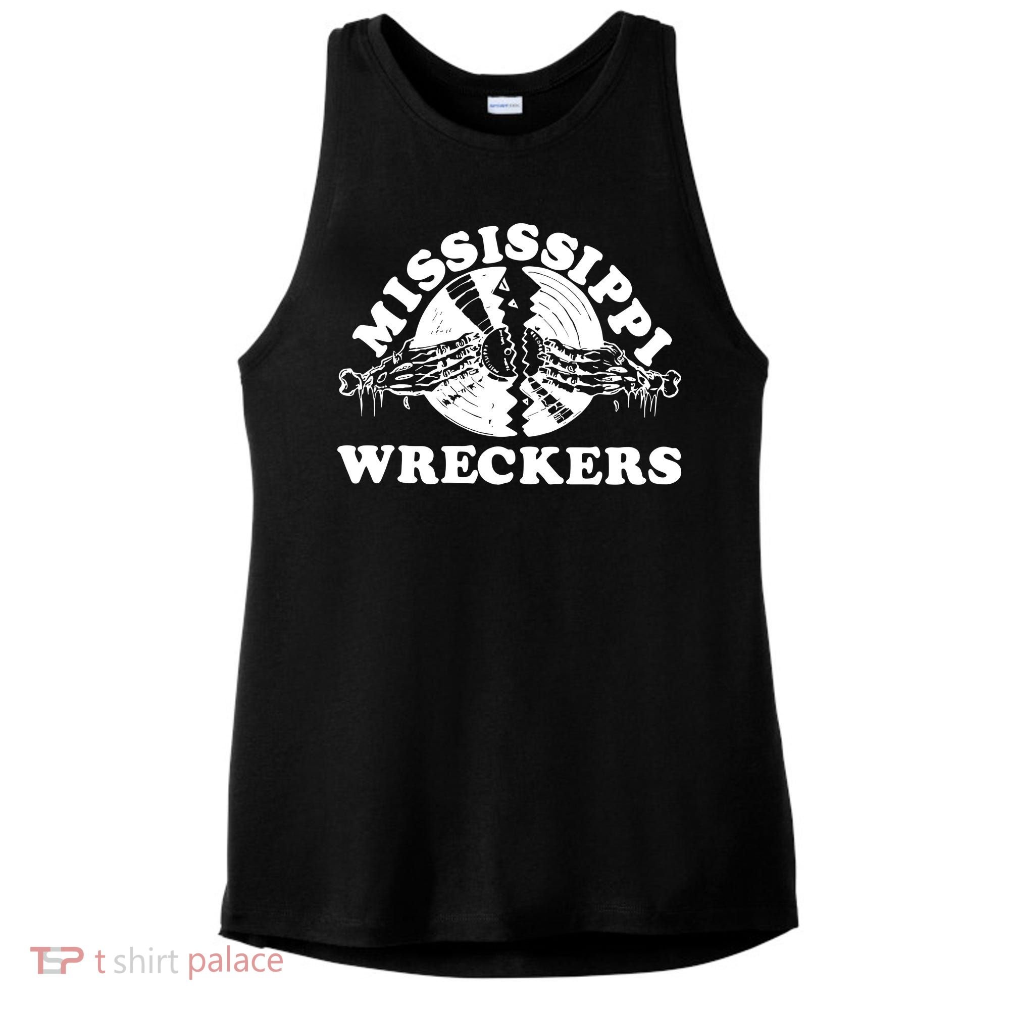 Mississippi Wreckers Ladies PosiCharge Tri-Blend Wicking Tank