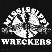 Mississippi Wreckers Ladies PosiCharge Tri-Blend Wicking Tank thumb 2