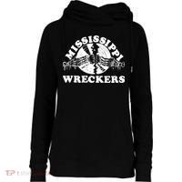 Mississippi Wreckers Womens Funnel Neck Pullover Hood thumb 0