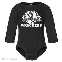Mississippi Wreckers Baby Long Sleeve Bodysuit thumb 0