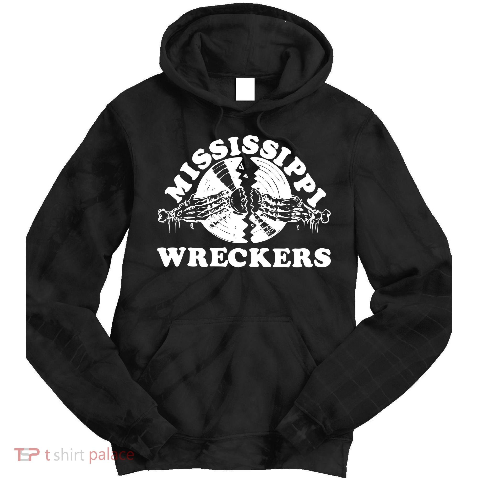 Mississippi Wreckers Tie Dye Hoodie