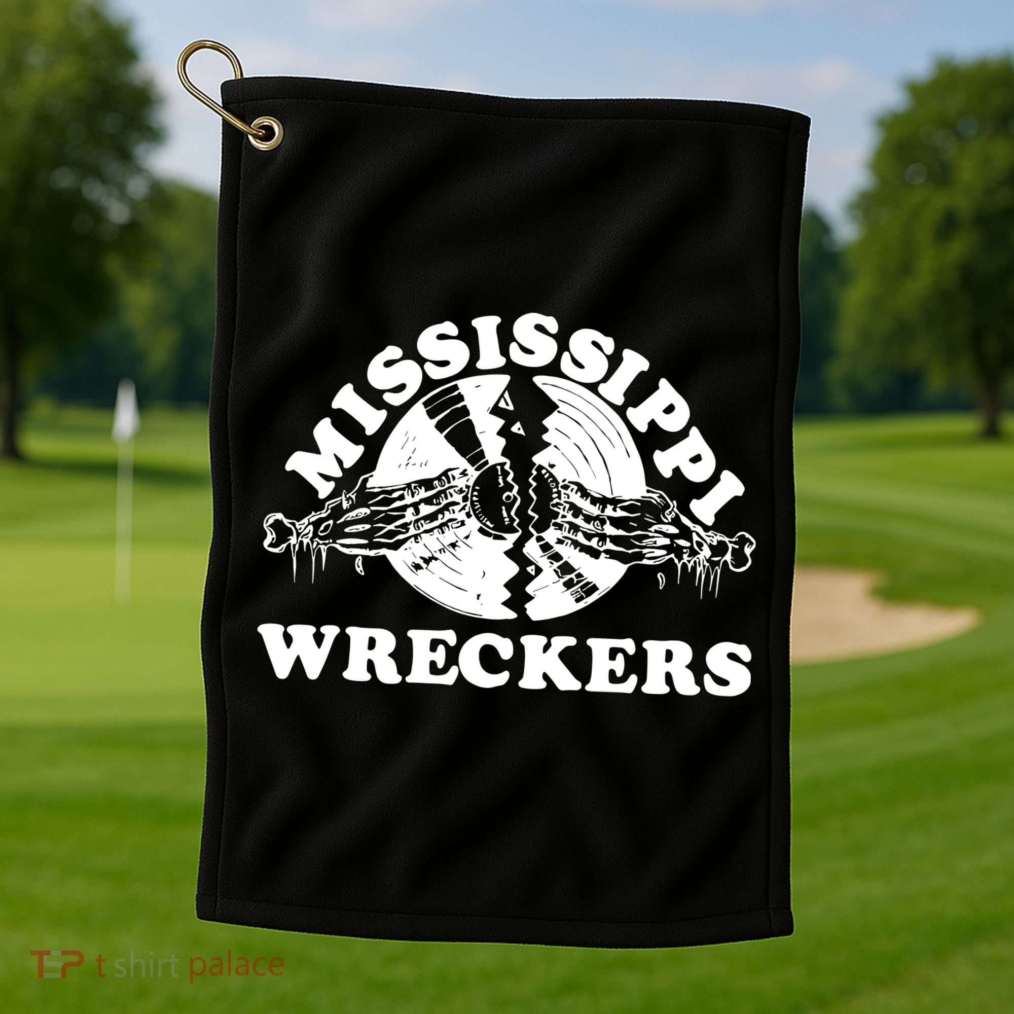 Mississippi Wreckers Golf Towel